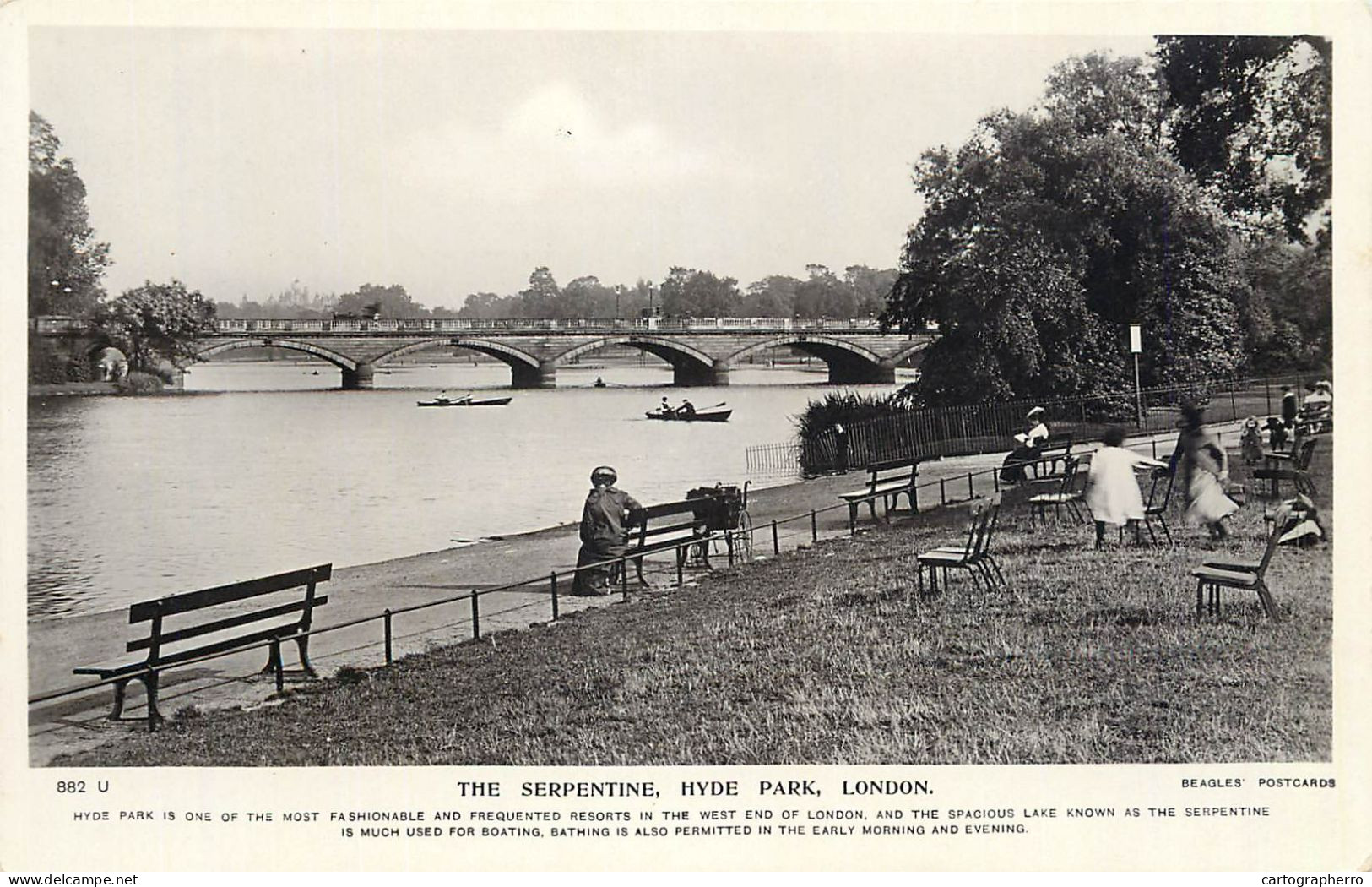 England London Hyde Park - The Serpentine - Hyde Park