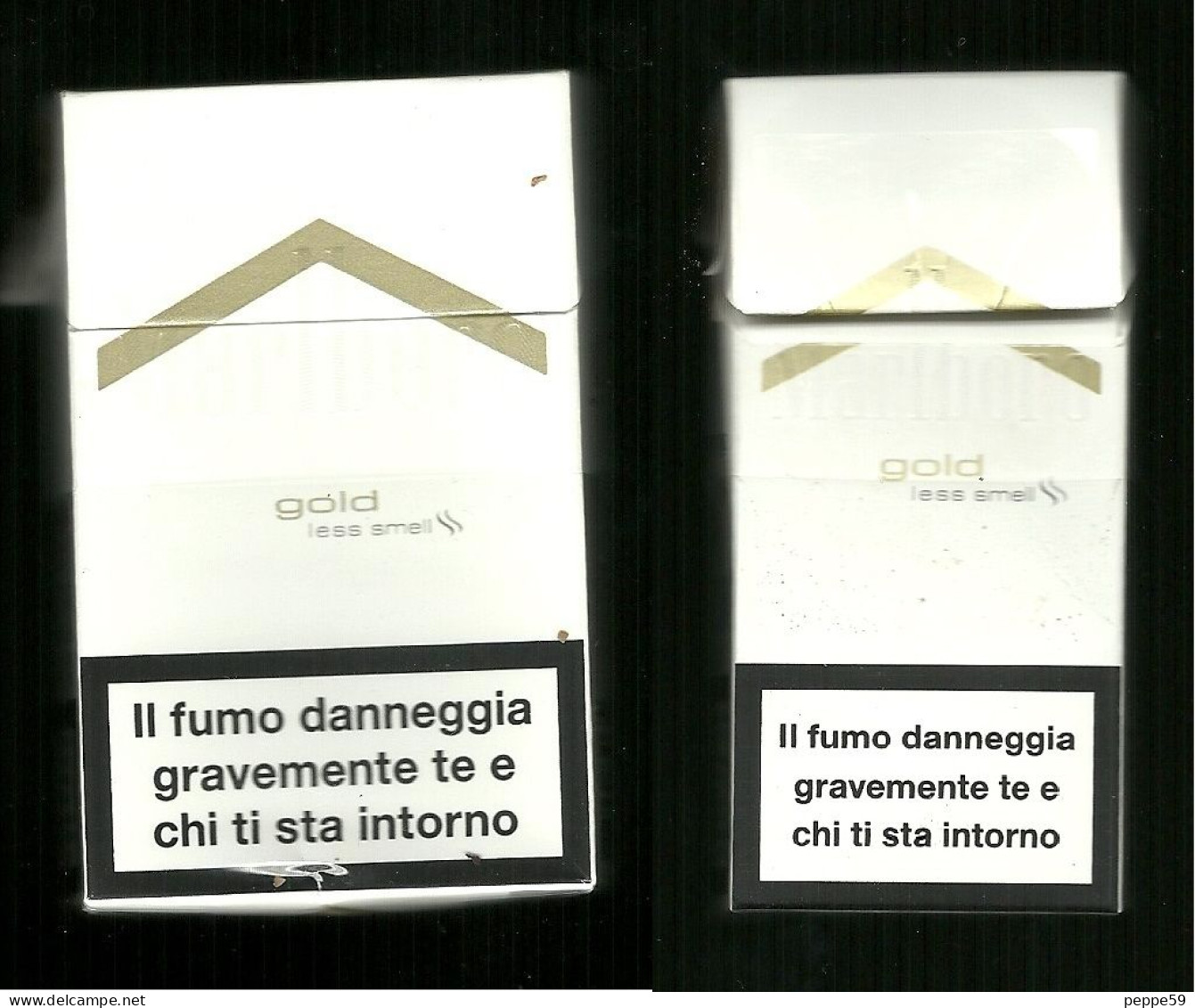 Pacchetti Di Sigarette ( Vuoti ) - Malboro Original Gold Less Da 10 E 20 Pezzi - Etuis à Cigarettes Vides