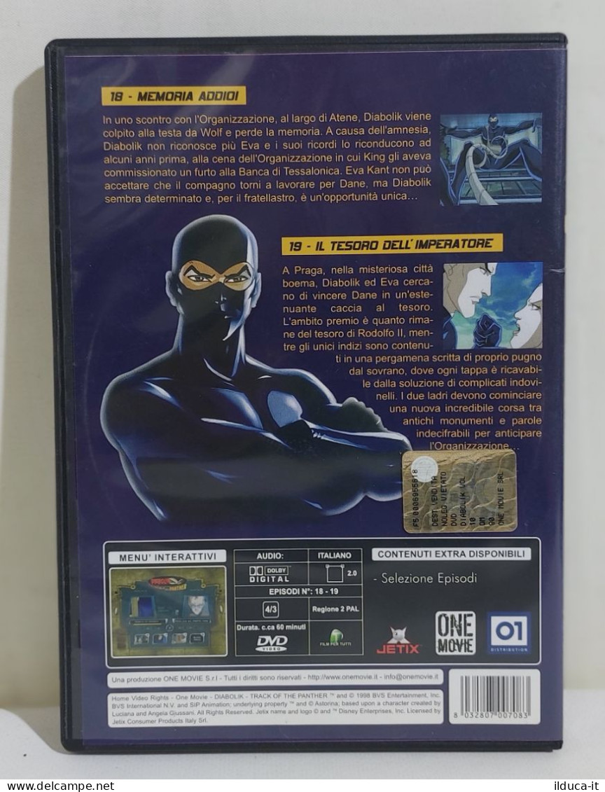 I108675 DVD - DIABOLIK Track Of The Panther - Nr 10 - Dibujos Animados