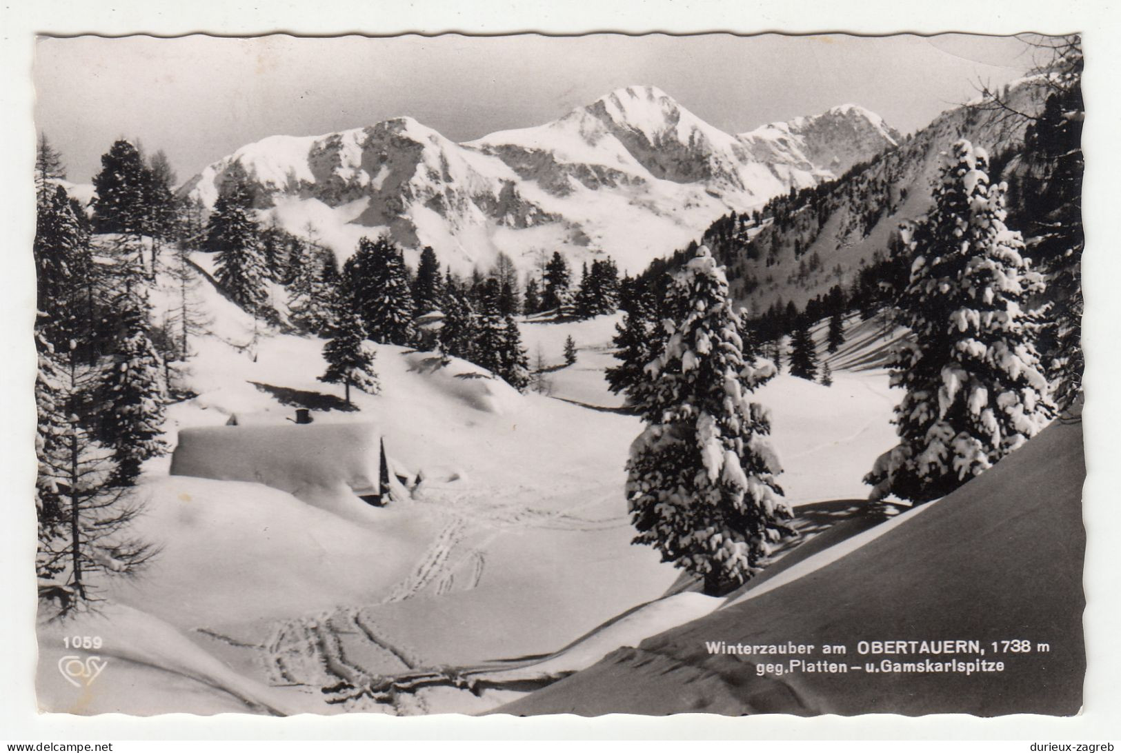 Obertauern Old Postcard Posted 1969 - Slogan Postmark Obertauern B230720 - Obertauern