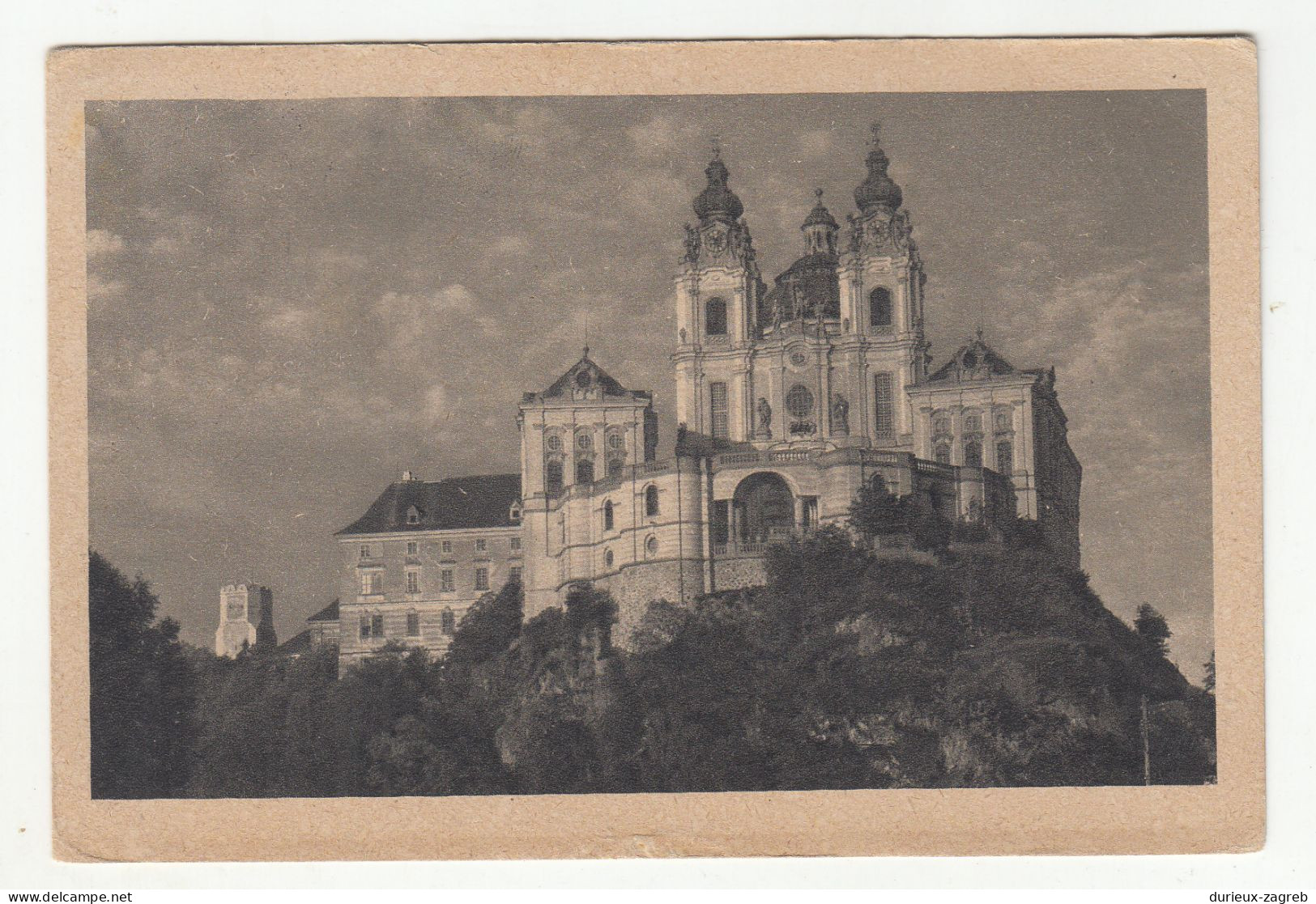 Melk A. Donau Old Postcard Posted 1943? B230720 - Melk