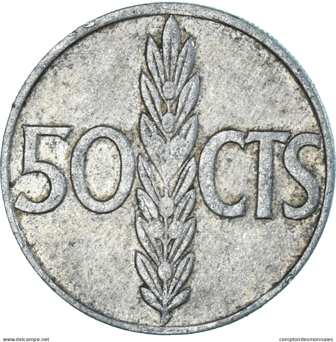 Monnaie, Espagne, 50 Centimos, 1968 - 50 Céntimos