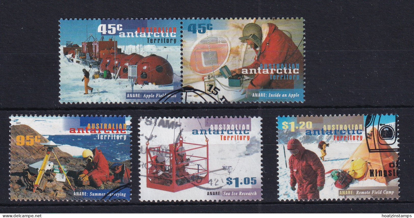 AAT (Australia): 1997   50th Anniv Of Australian National Antarctic Research Expeditions  Used - Usati