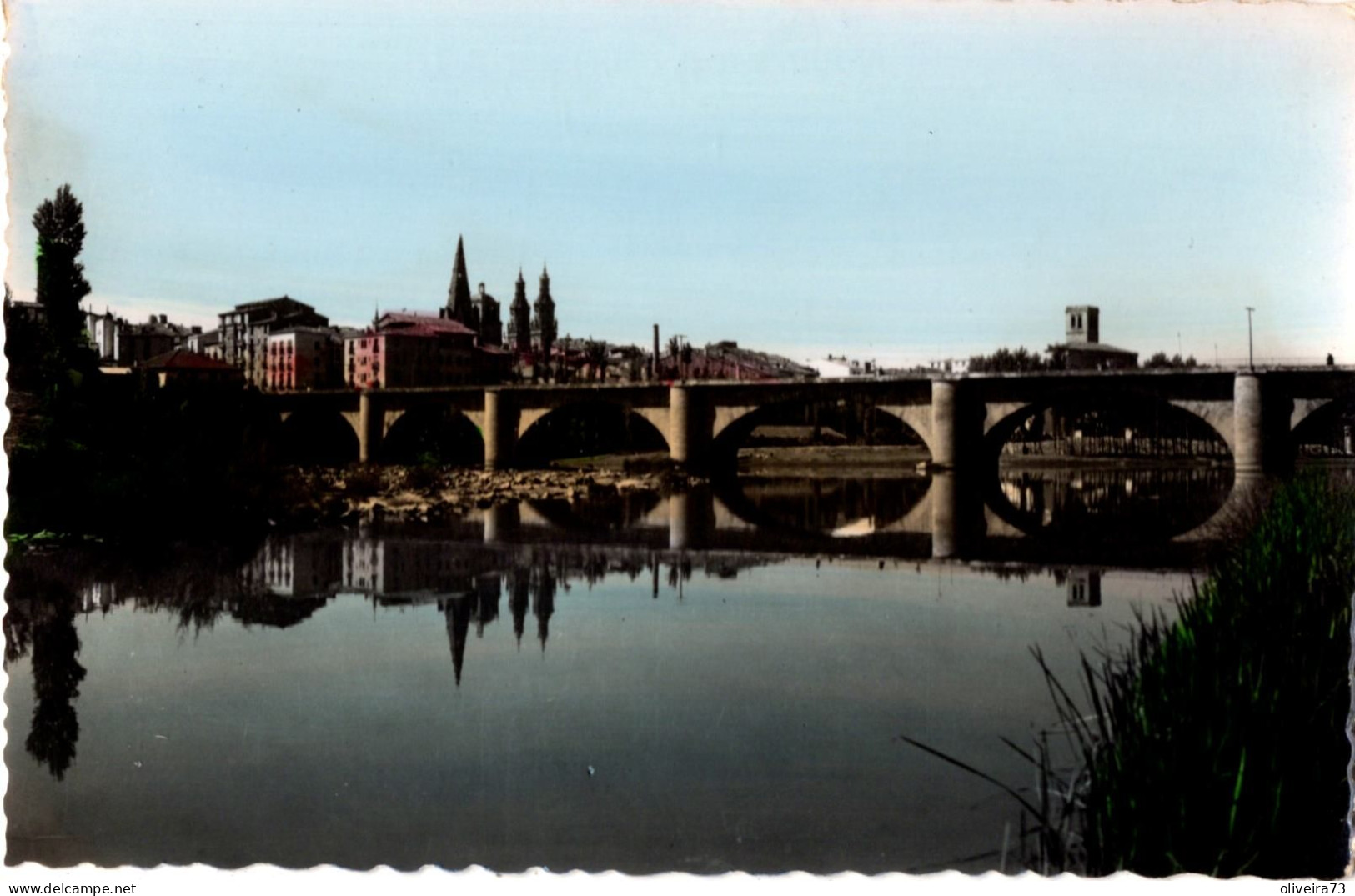 LOGROÑO - Fuente De Piedra Sobre El Ebro - La Rioja (Logrono)