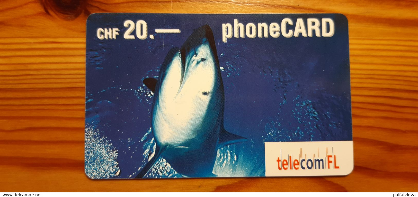 Prepaid Phonecard Liechtenstein - Shark - Liechtenstein