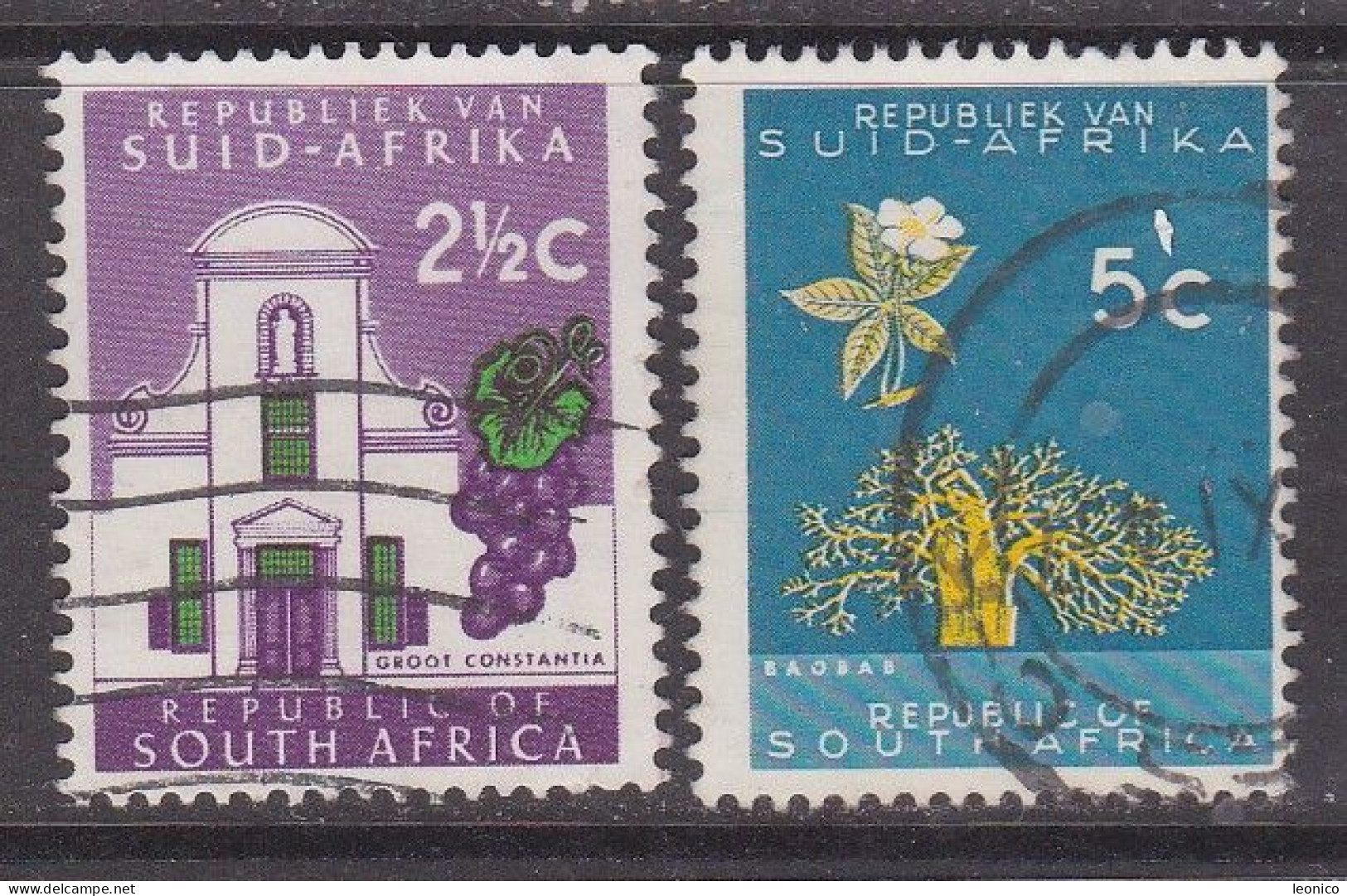 South--AFRIKA 1961 / Mic.Nr291+93./ Bn467 - Used Stamps