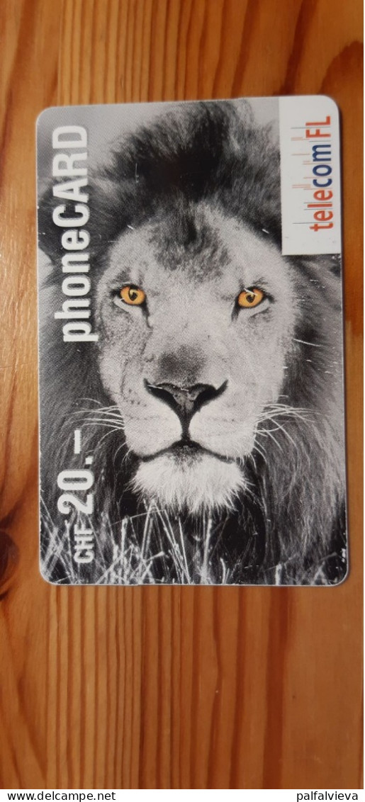 Prepaid Phonecard Liechtenstein - Lion - Liechtenstein