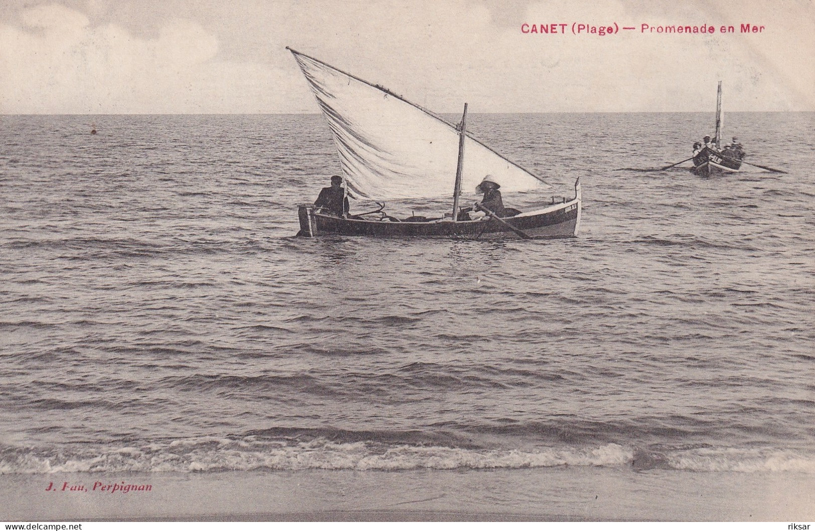 CANET(BATEAU A VOILE) - Canet En Roussillon