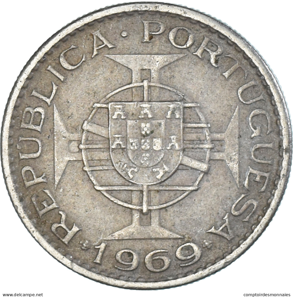 Monnaie, Angola, 2-1/2 Escudos, 1969 - Angola