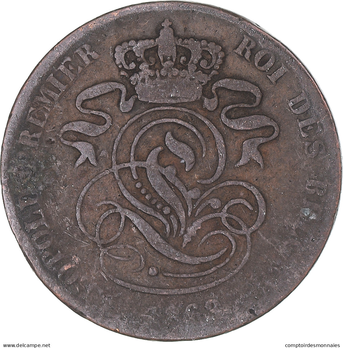 Monnaie, Belgique, 2 Centimes, 1863 - 2 Cents