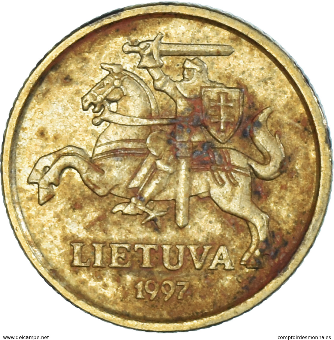 Monnaie, Lituanie, 10 Centu, 1997 - Litouwen