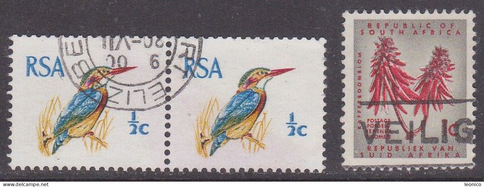 SUID-AFRIKA 1969 / Mic.Nr:378+79 / Bn474 - Oblitérés