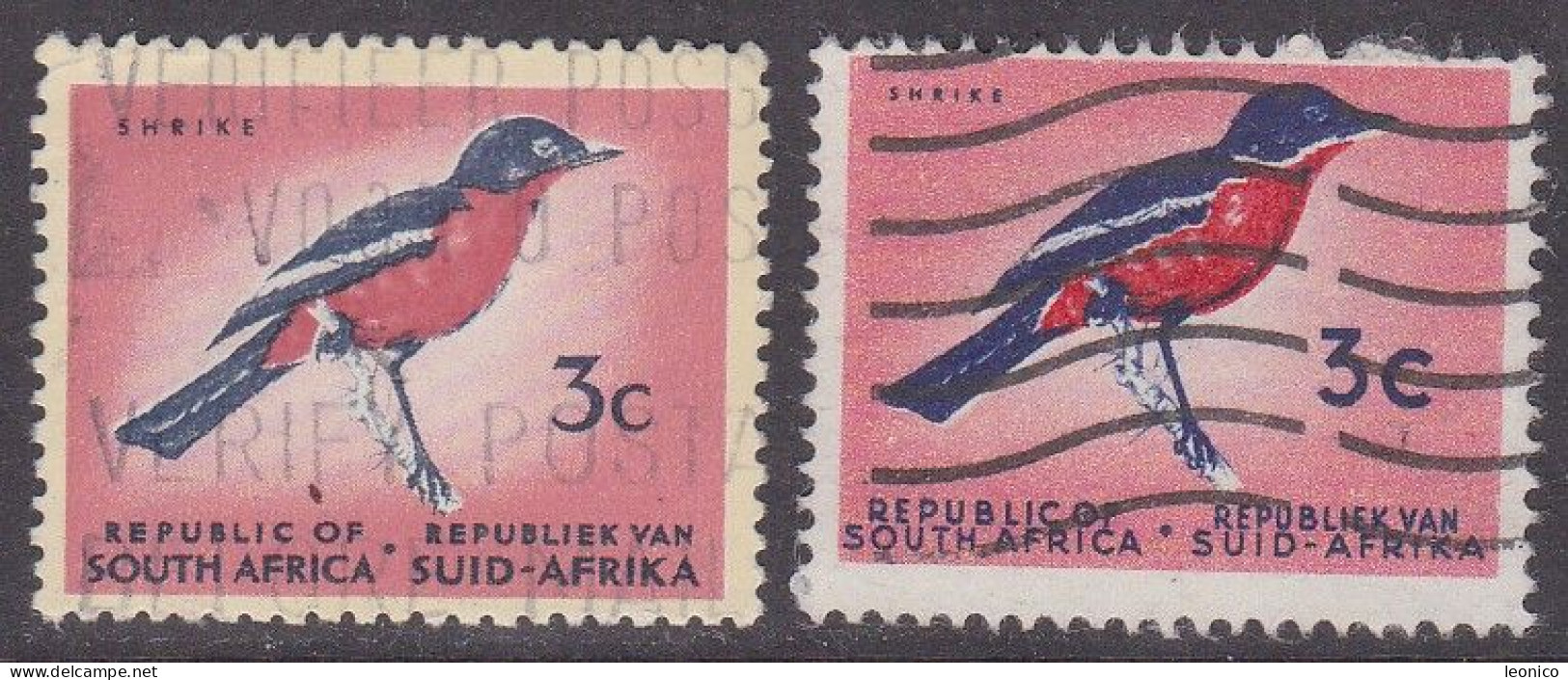 SUID-AFRIKA 1969 / Mic.Nr:332+95 / Bn475 - Oblitérés