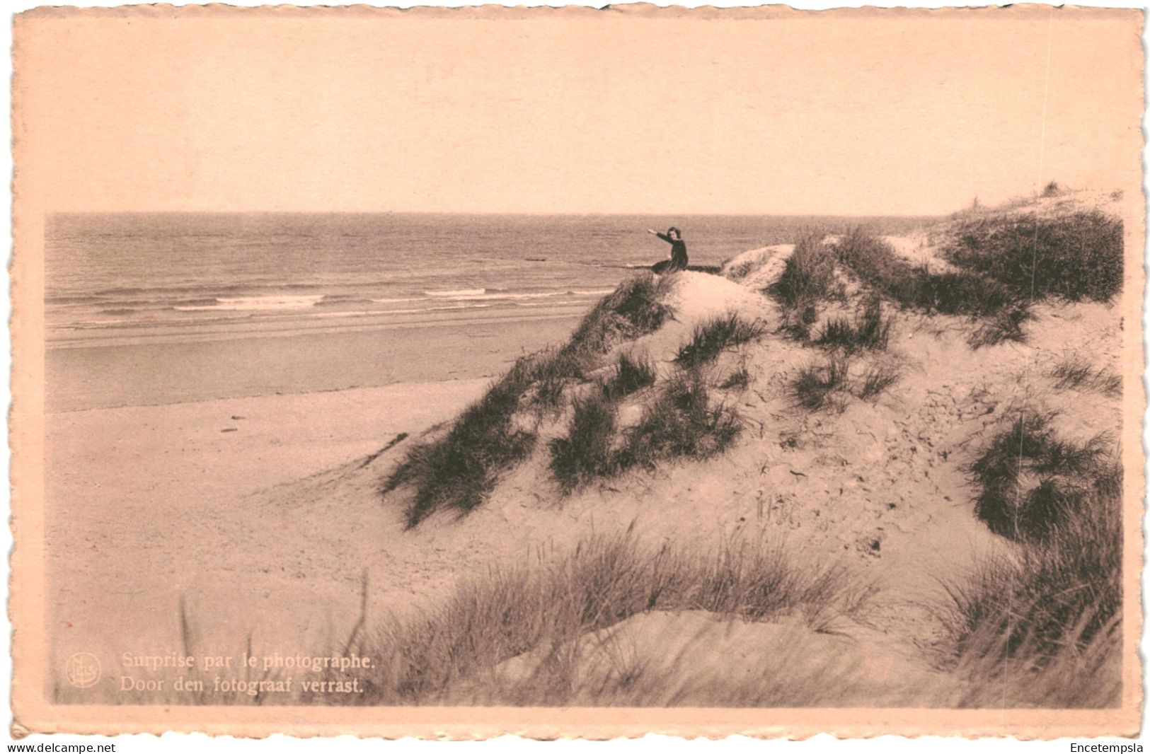 CPA  Carte Postale Belgique  Oostduinkerke Bains Surprise Par Le Photographe   VM69309 - Oostduinkerke