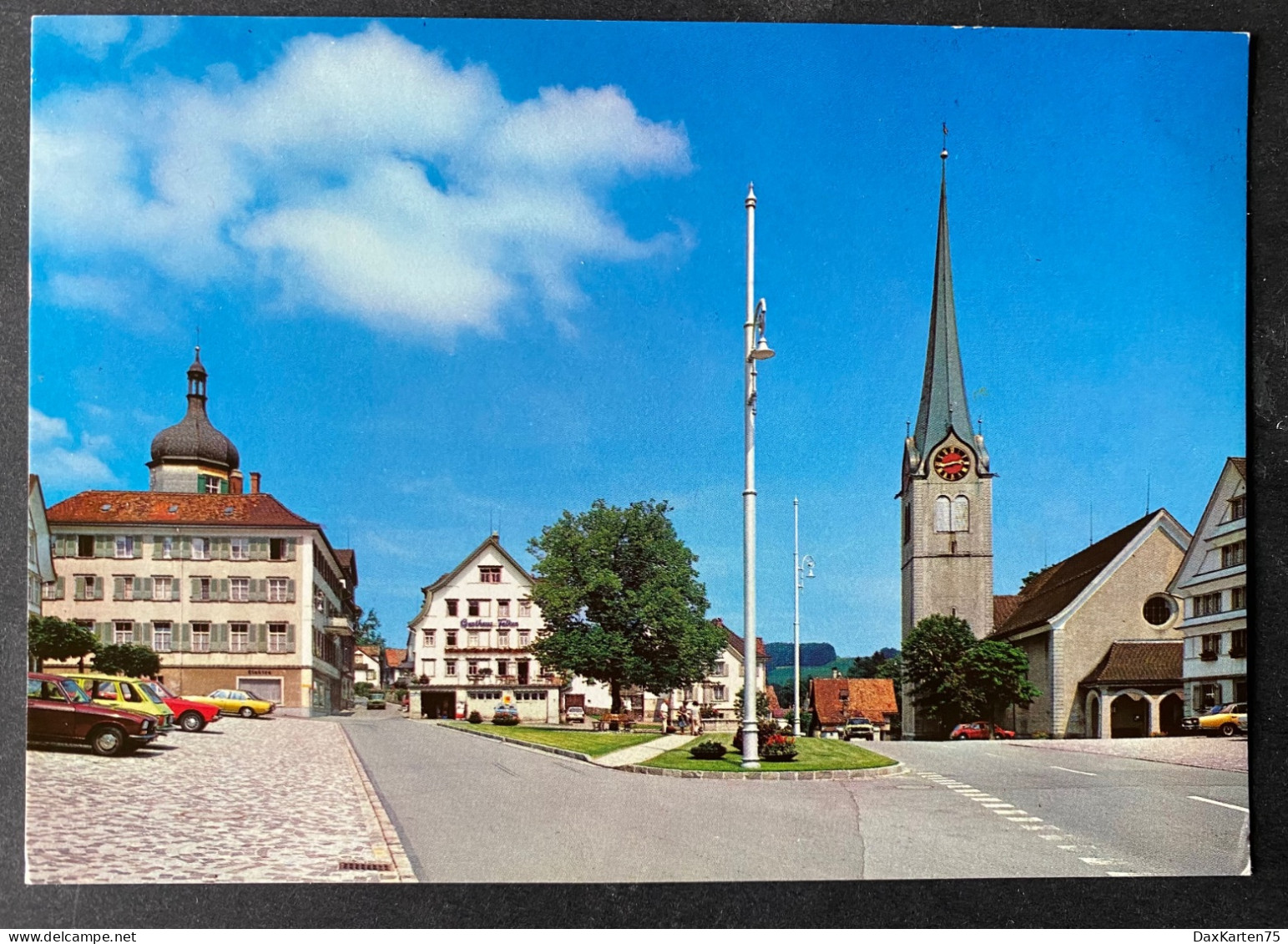 Gais AR/ Dorfplatz/ Oldtimer Autos - Gais