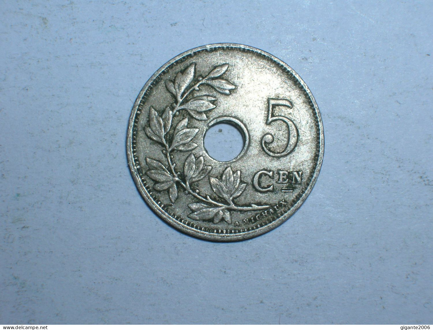 BELGICA 5 CENTIMOS 1925 FL (13801) - 5 Cents