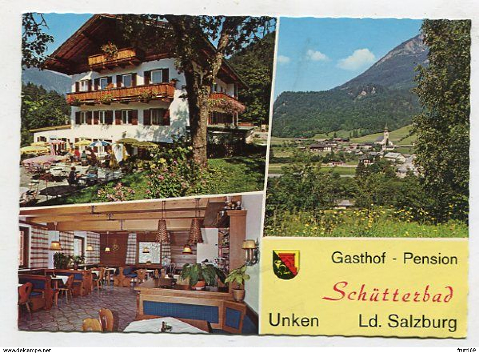 AK 145963 AUSTRIA - Unken - Gasthof-Pension Schütterbad - Unken