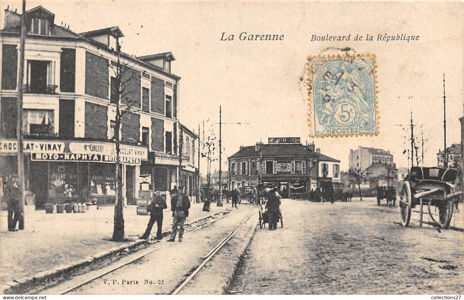 92-LA-GARENNE-COLOMBES- BOULEVARD DE LA REPUBLIQUE - La Garenne Colombes