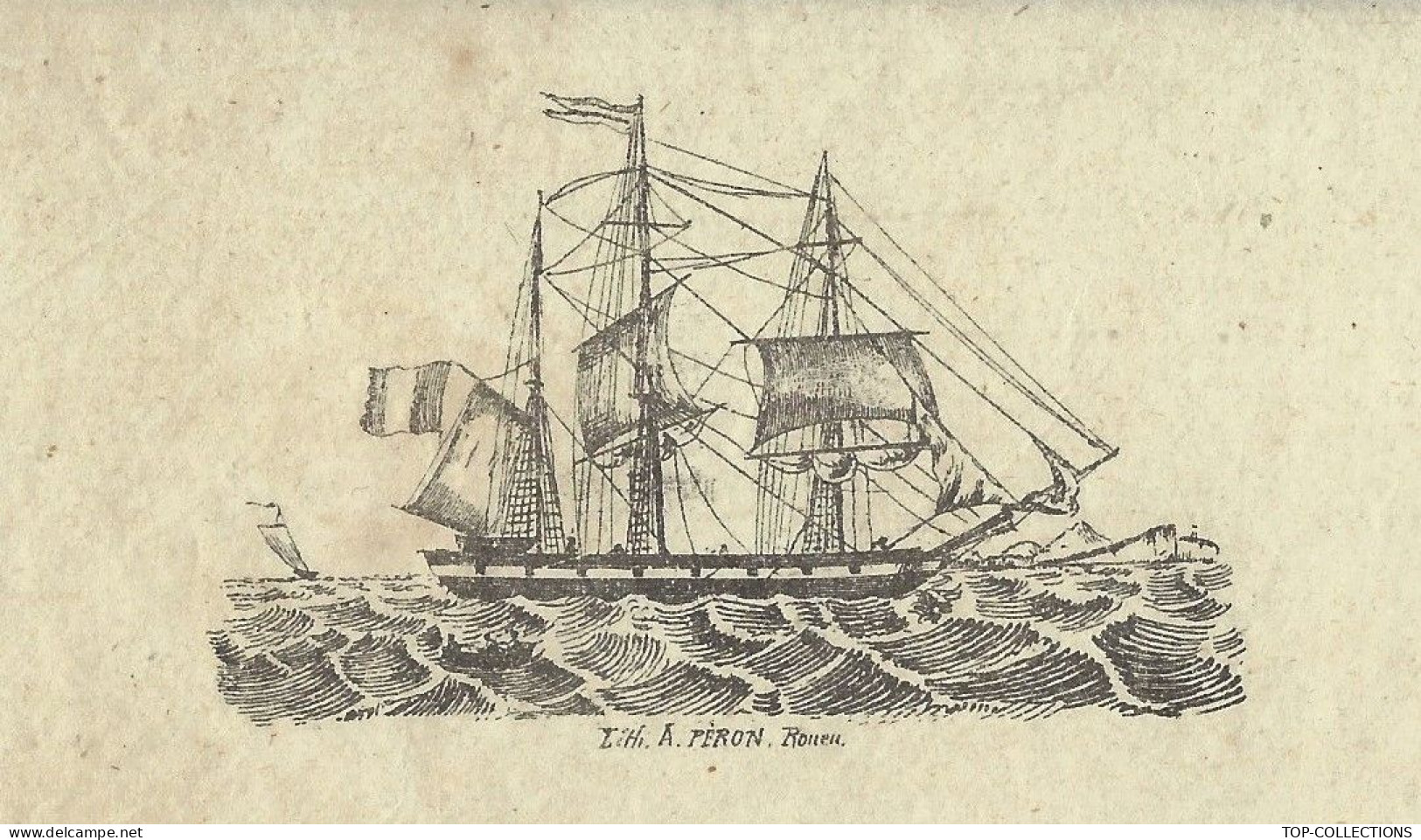 1861 CONNAISSEMENT BILL OF LADING Port De Duclair Seine Maritime Pour Dunkerque Colza Par Navire Marie Elizabeth V.SCANS - 1800 – 1899