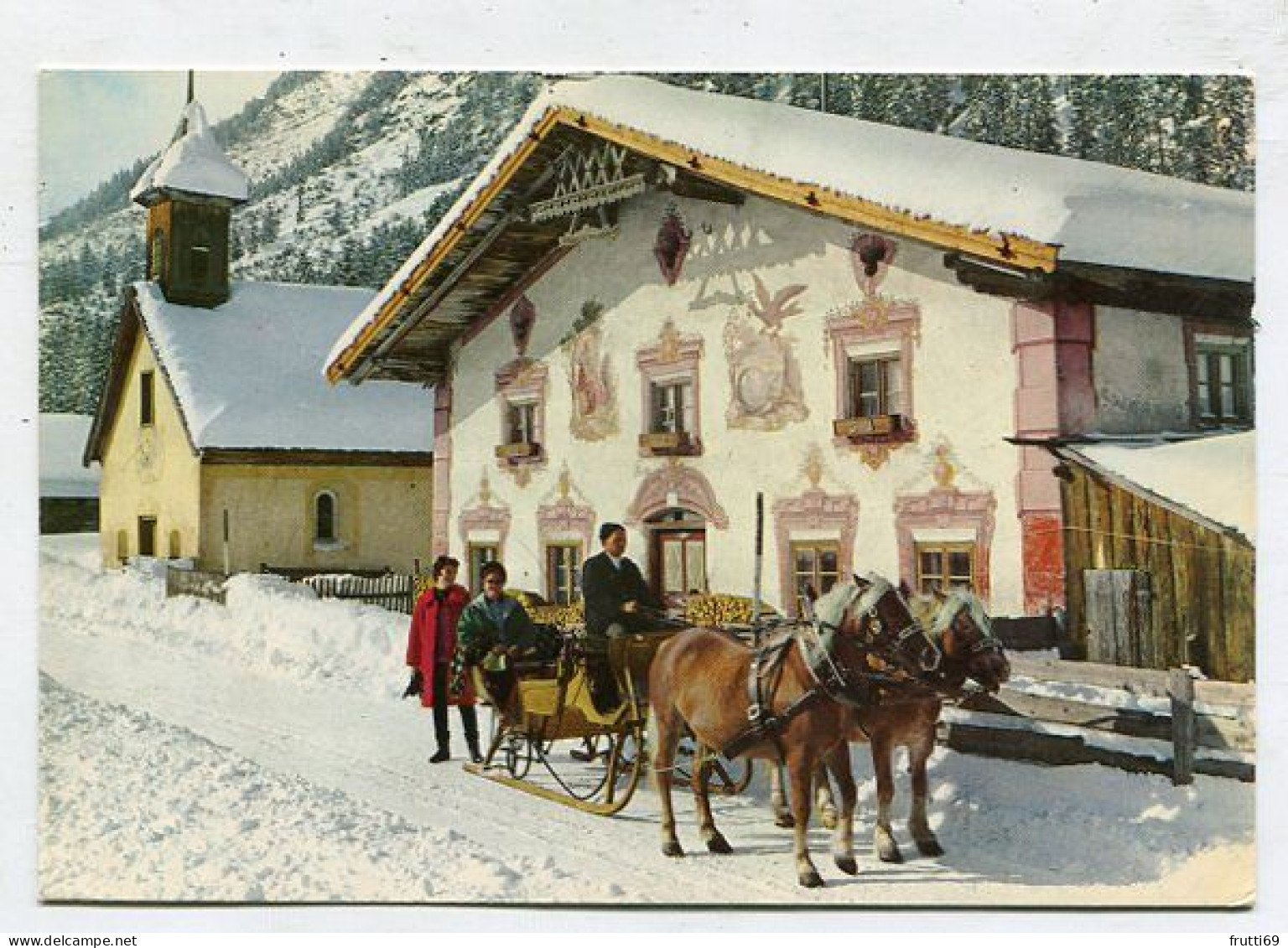 AK 145972 AUSTRIA - Leutasch - Schlittenpartie In Tirol - Leutasch