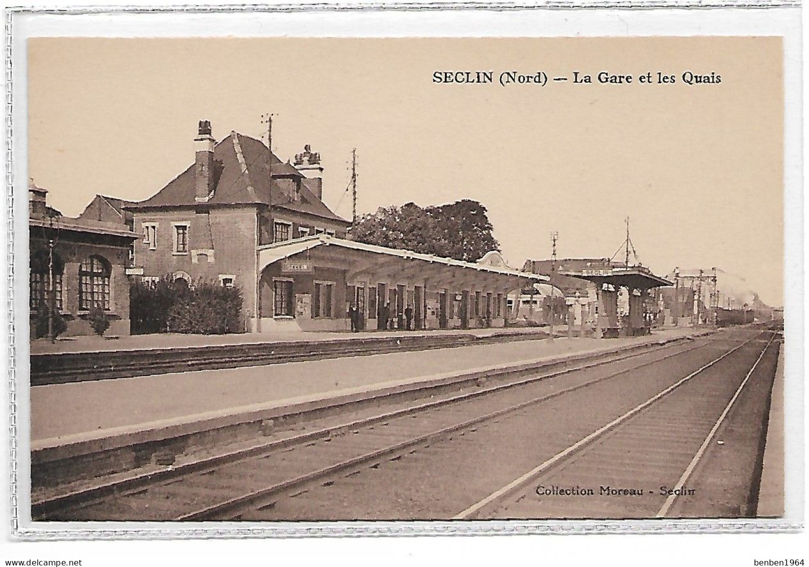 SECLIN  La Gare Et Les Quais - Seclin
