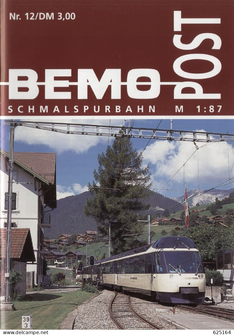 Catalogue-Magazine BEMO POST N. 12 1996  1:87 HOe HOm - Tedesco