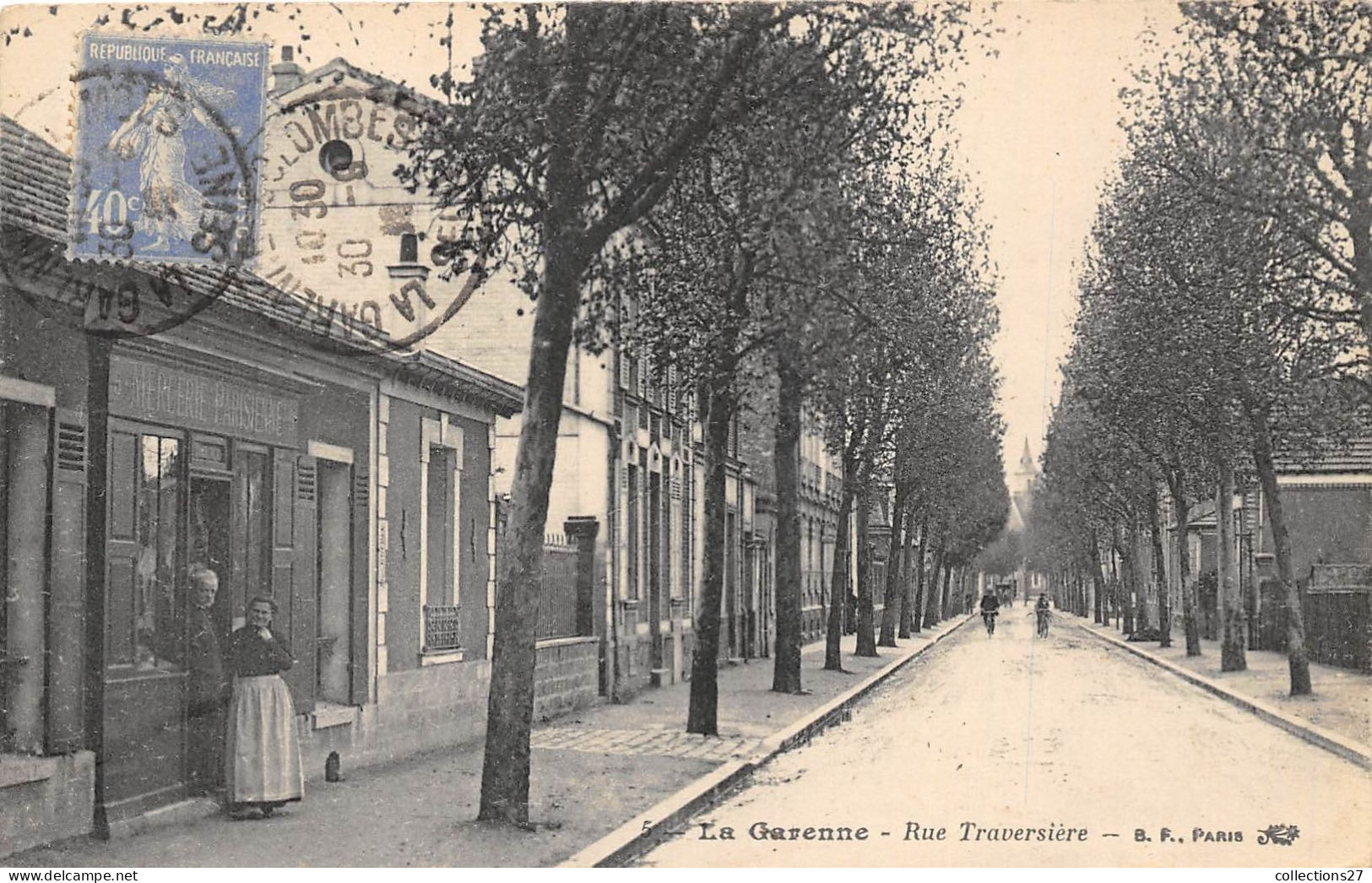 92-LA-GARENNE-COLOMBES- RUE TRAVERSIERE - La Garenne Colombes