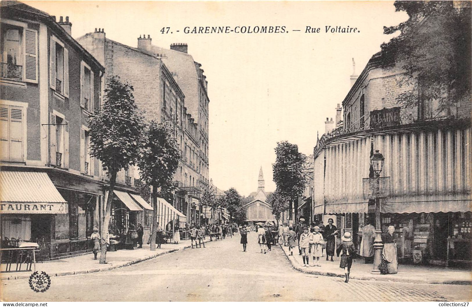 92-LA-GARENNE-COLOMBES-RUE VOLTAIRE - La Garenne Colombes