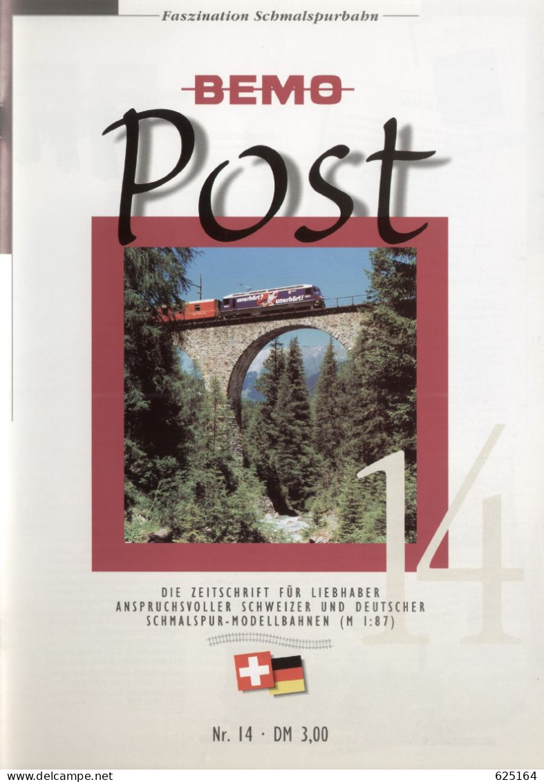 Catalogue-Magazine BEMO POST N. 14 1997 1:87 HOe HOm - German