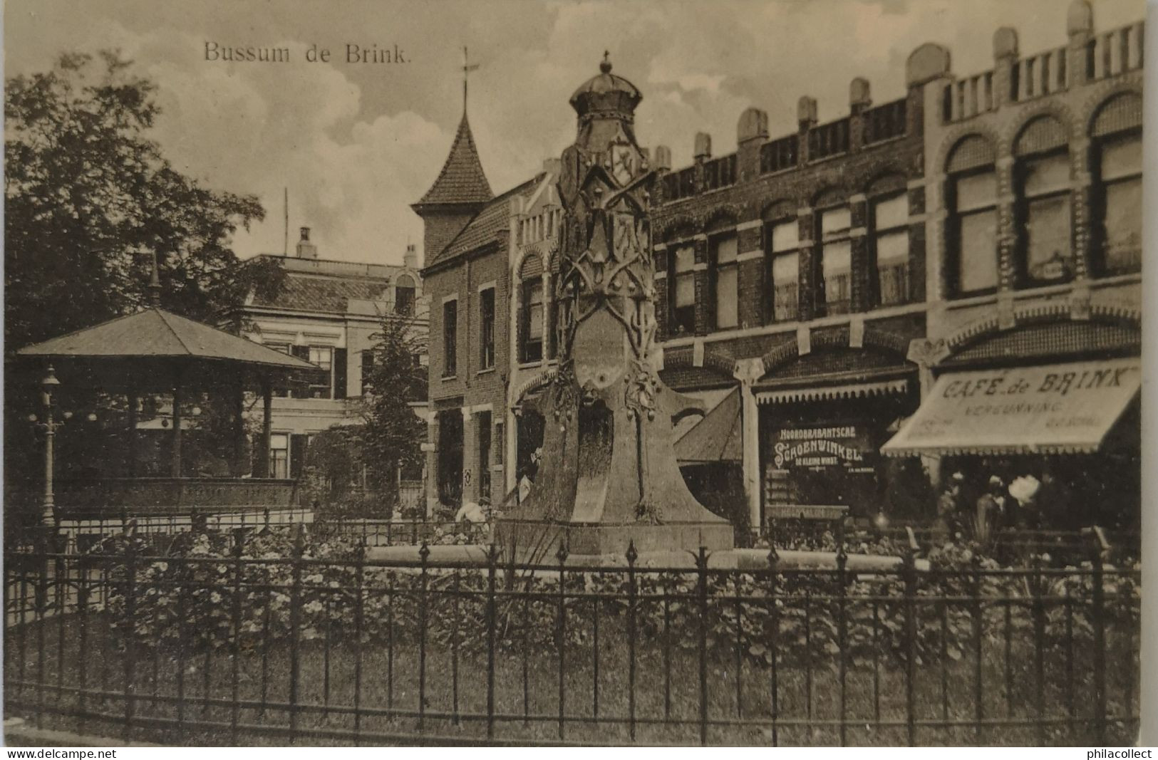 Bussum //  De Brink (Cafe De Brink) 1916 - Bussum
