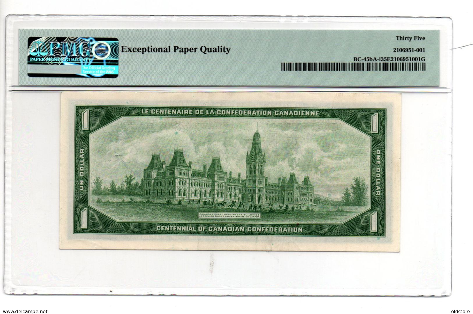 Canada Banknote - 1 Dollar - REPLACEMENT - ND 1967 - VF 35 EPQ - Canada