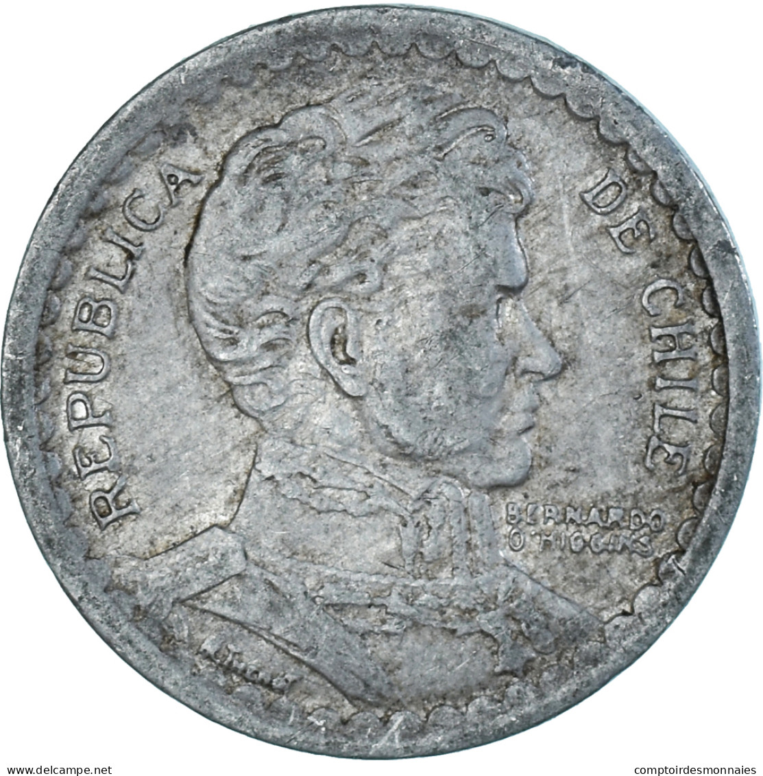 Monnaie, Chili, Peso, 1954 - Chili