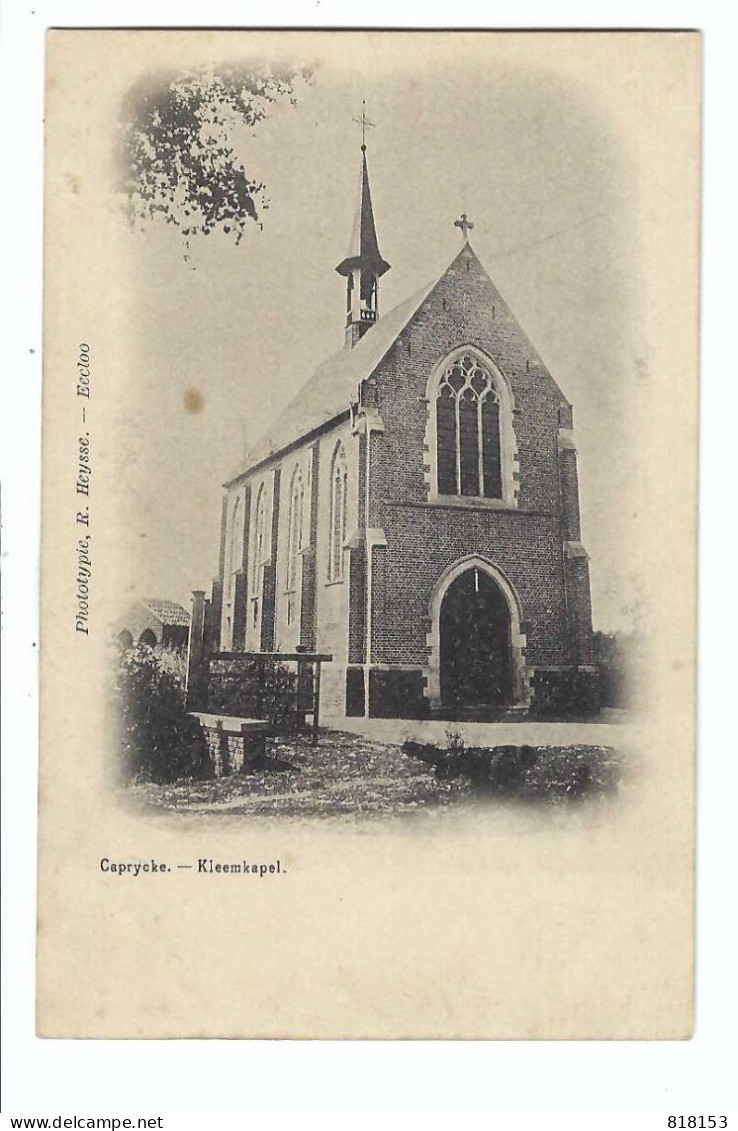 Kaprijke    Caprycke  -  Kleemkapel - Kaprijke