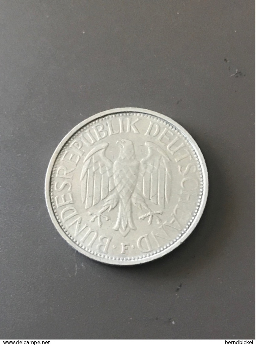 Münzen Münze Umlaufmünze Deutschland BRD 1 Mark 1974 Münzzeichen F - 50 Peseta