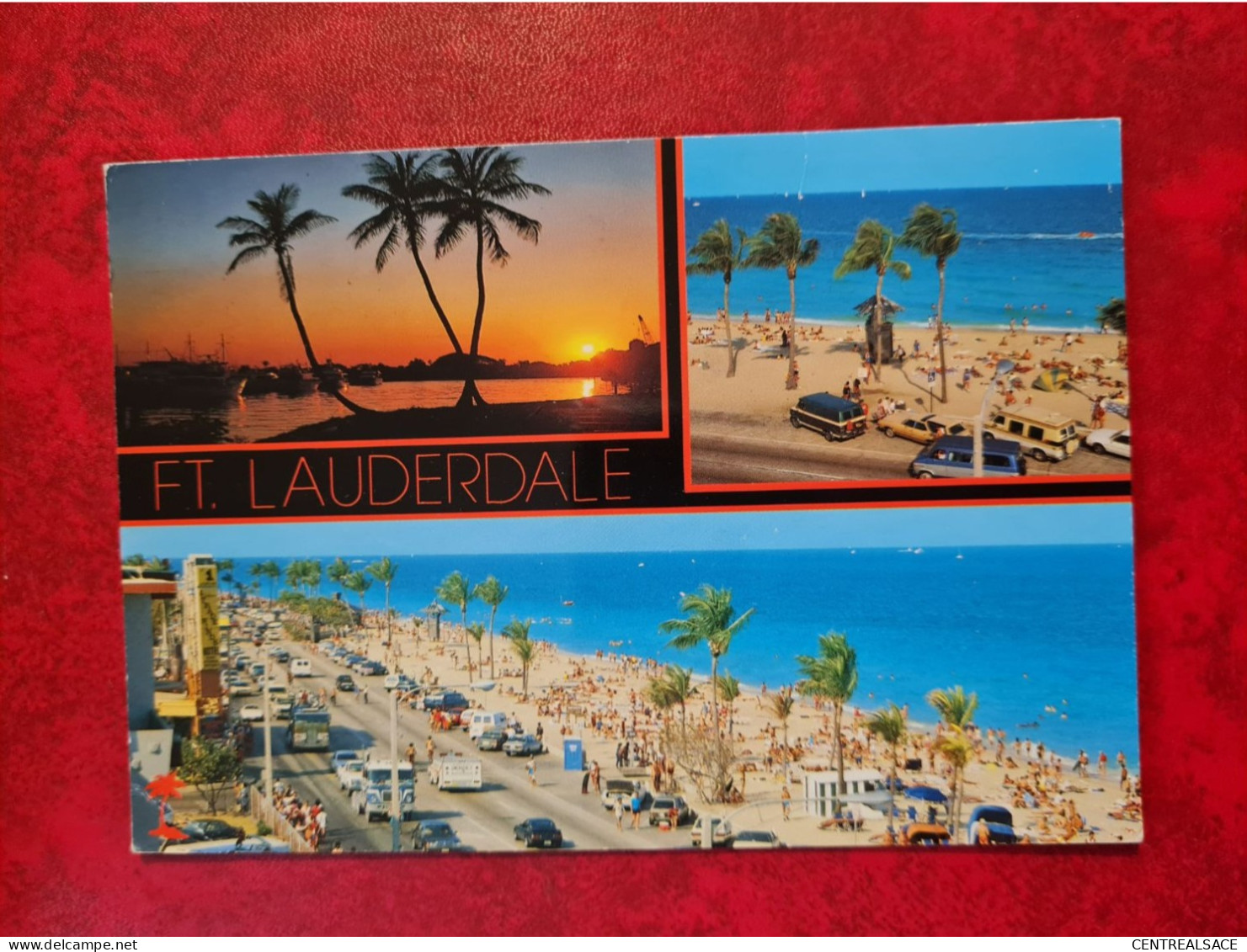 Carte FORT LAUDERDALE MULTIVUES FLAMME HELP HELP HANDICAB - Fort Lauderdale