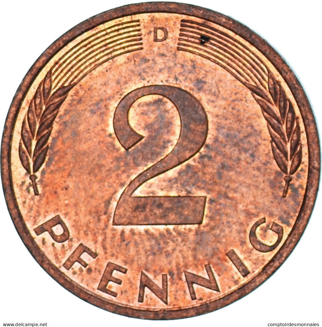 Monnaie, Allemagne, 2 Pfennig, 1994 - 2 Pfennig