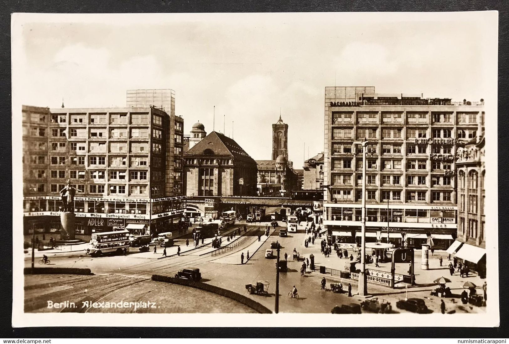 Berlin Alexanderplatz VIAGGIATA 1938  COD.C.4092 - Friedrichshain