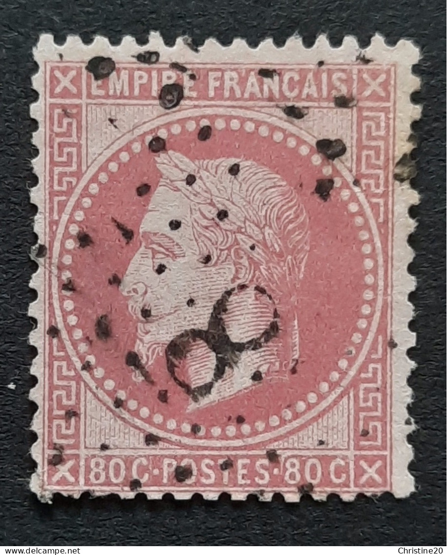 France 1867 N°32 Ob étoile 8 TB  Cote 40€ - 1863-1870 Napoléon III Lauré