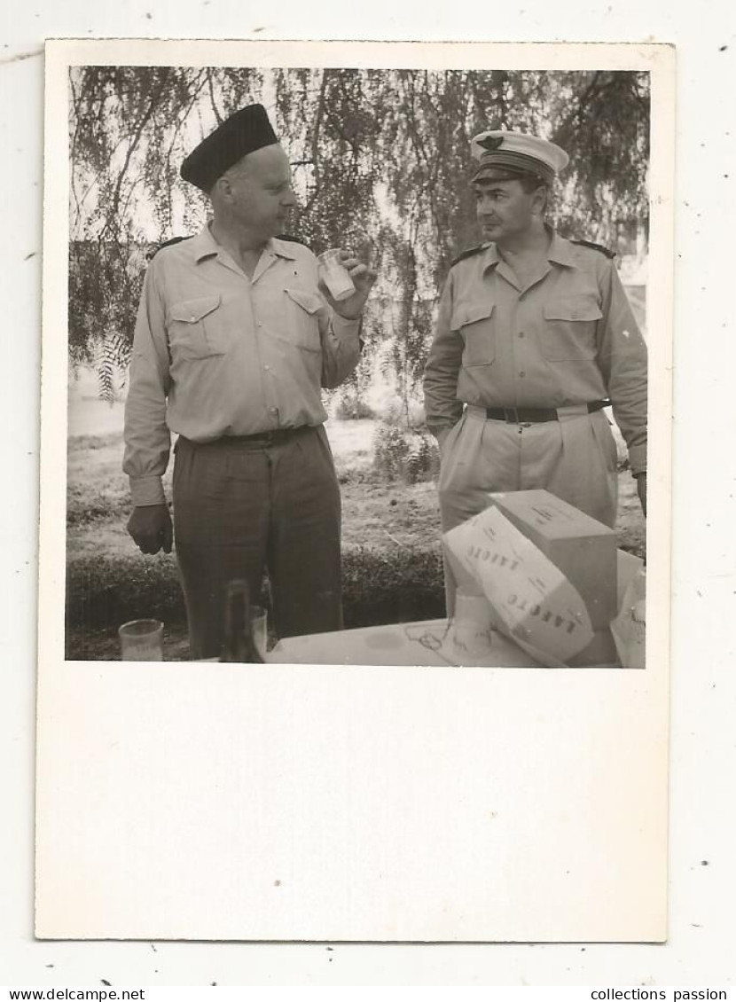 Photographie , 105 X 75 Mm, Militaria, Militaires, Armée De L'air - Guerra, Militares