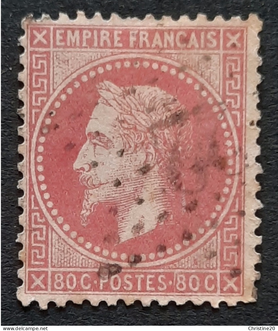 France 1867 N°32 Ob étoile 22 TB  Cote 45€ - 1863-1870 Napoléon III Lauré