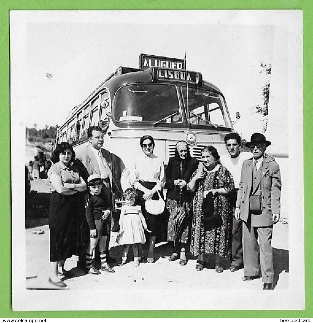 Fátima - REAL PHOTO - Excursionistas - Autocarro - Bus - Portugal - Bus & Autocars