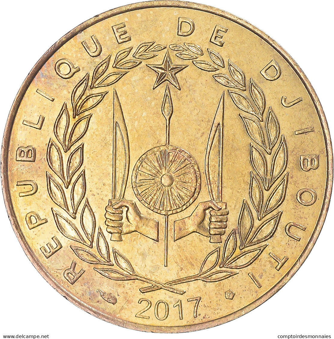 Monnaie, Djibouti, 20 Francs, 2017 - Gibuti