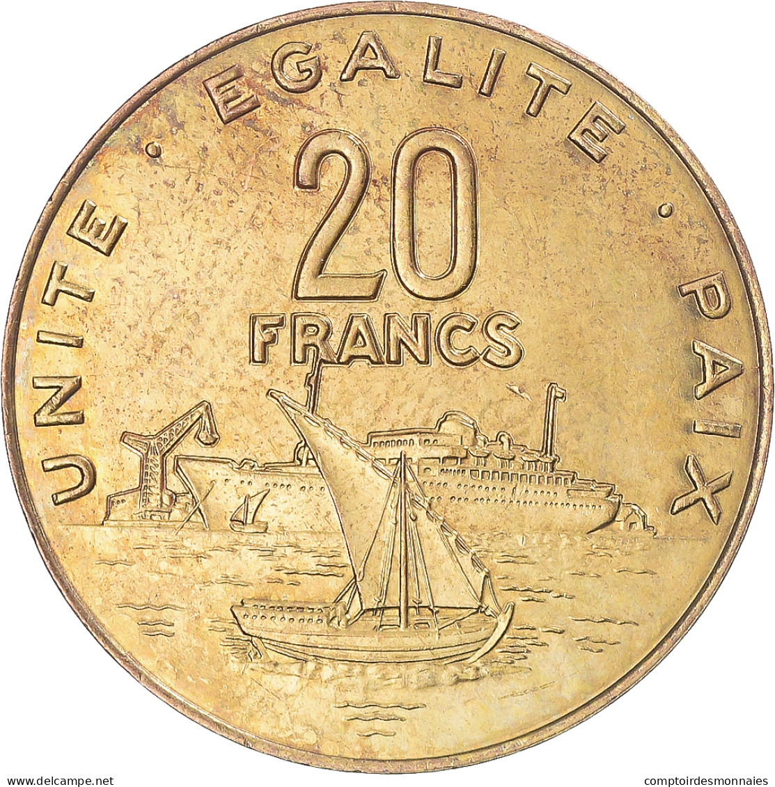 Monnaie, Djibouti, 20 Francs, 2017 - Djibouti