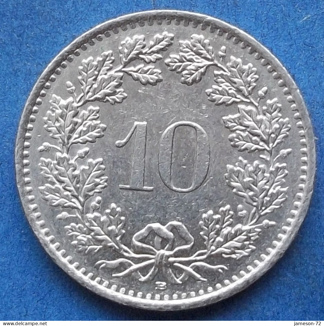SWITZERLAND - 10 Rappen 1998 B KM# 27 Confoederatio Helvetica - Edelweiss Coins - Autres & Non Classés