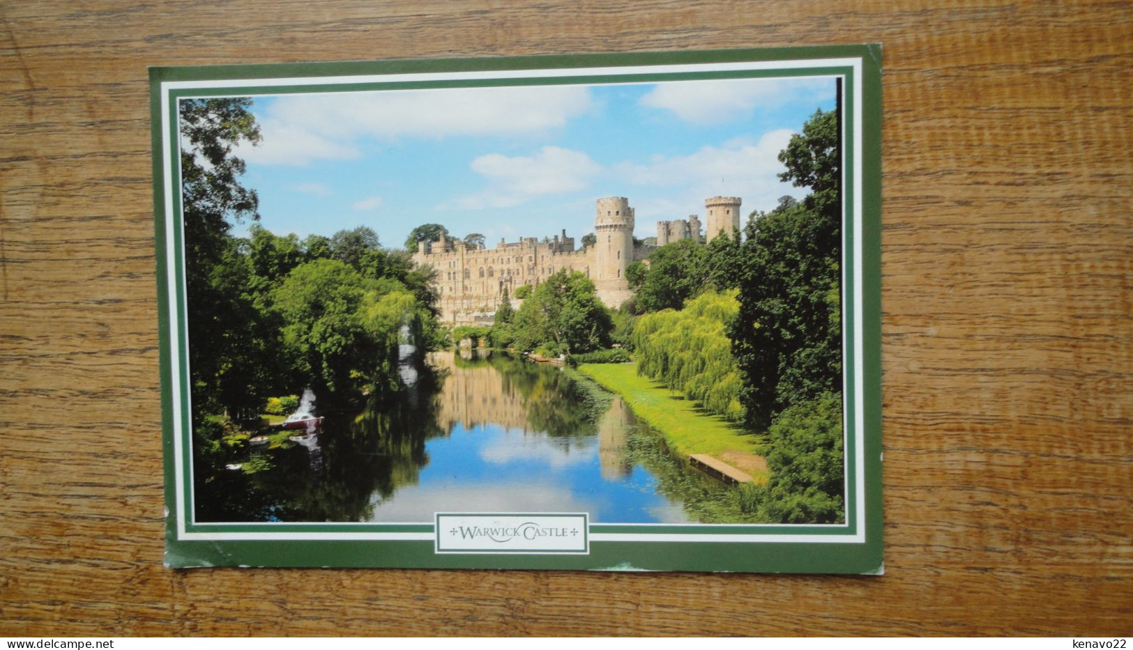 Royaume-uni , Warwick Castle And The River Avon "" Beau Timbre "" - Warwick