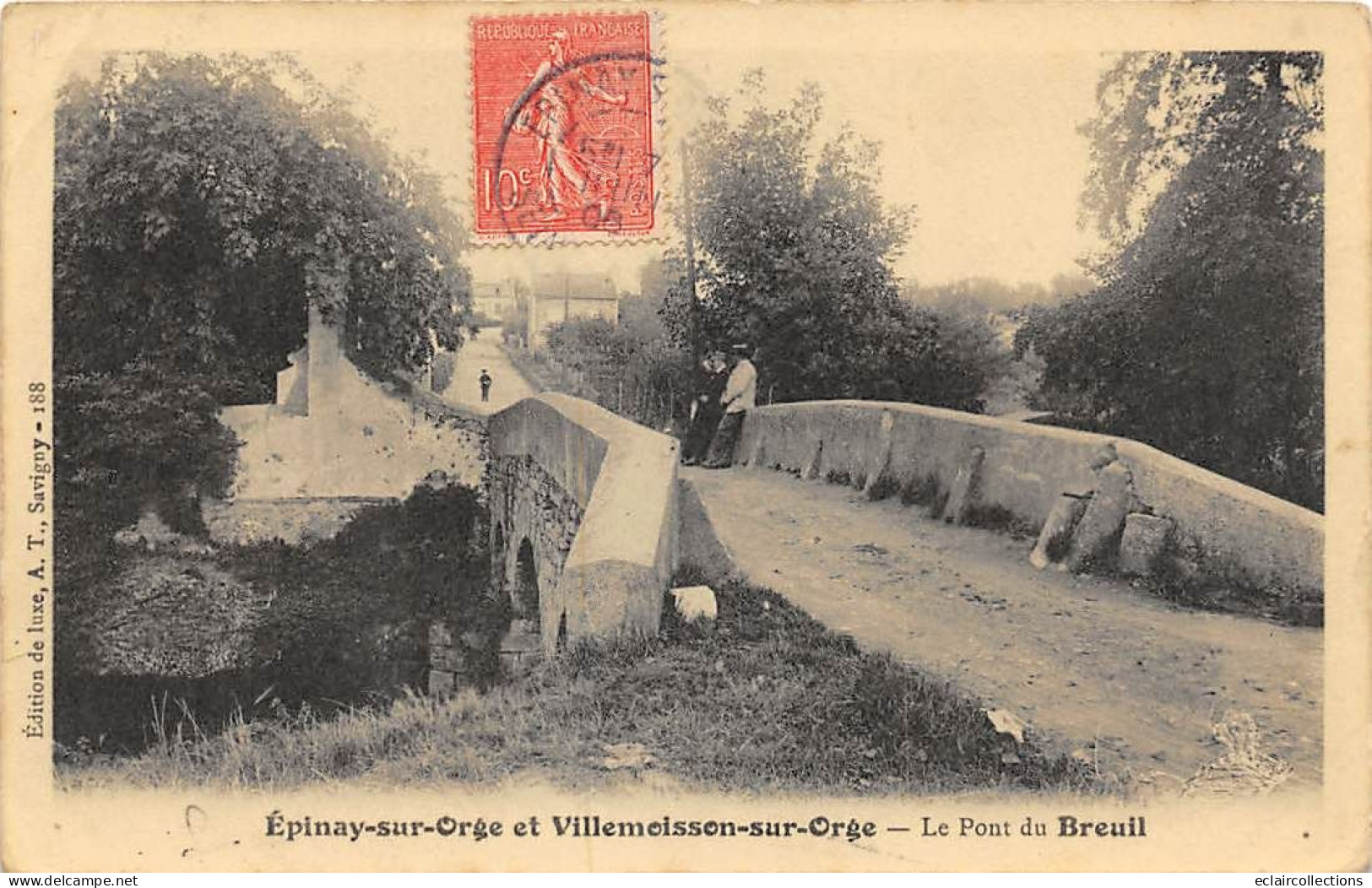 Epinay Sur Orge       91       Le Pont Du Breuil - Epinay-sur-Orge