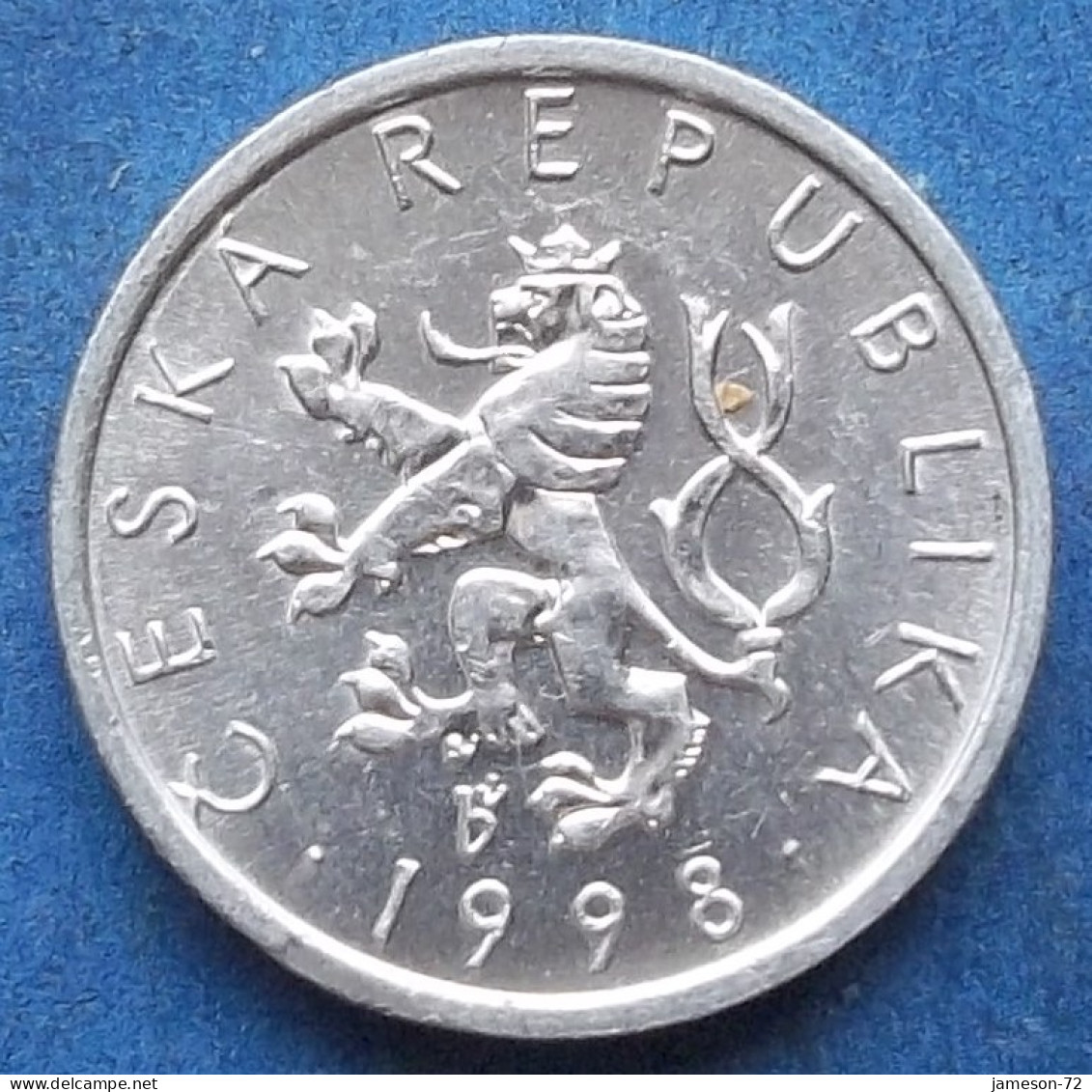 CZECH REPUBLIC - 10 Haleru 1998 KM# 6 Republic (1993) - Edelweiss Coins - Czech Republic