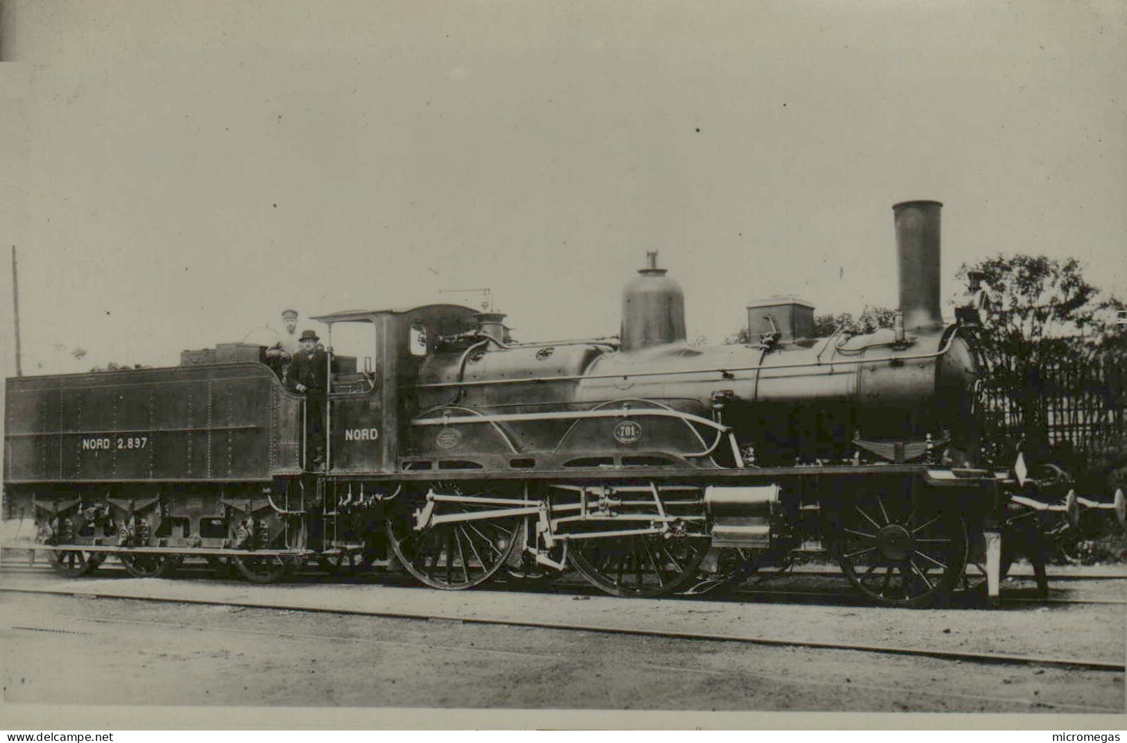 Locomotive Nord 2.837 - Platten Und Echtzeichnungen