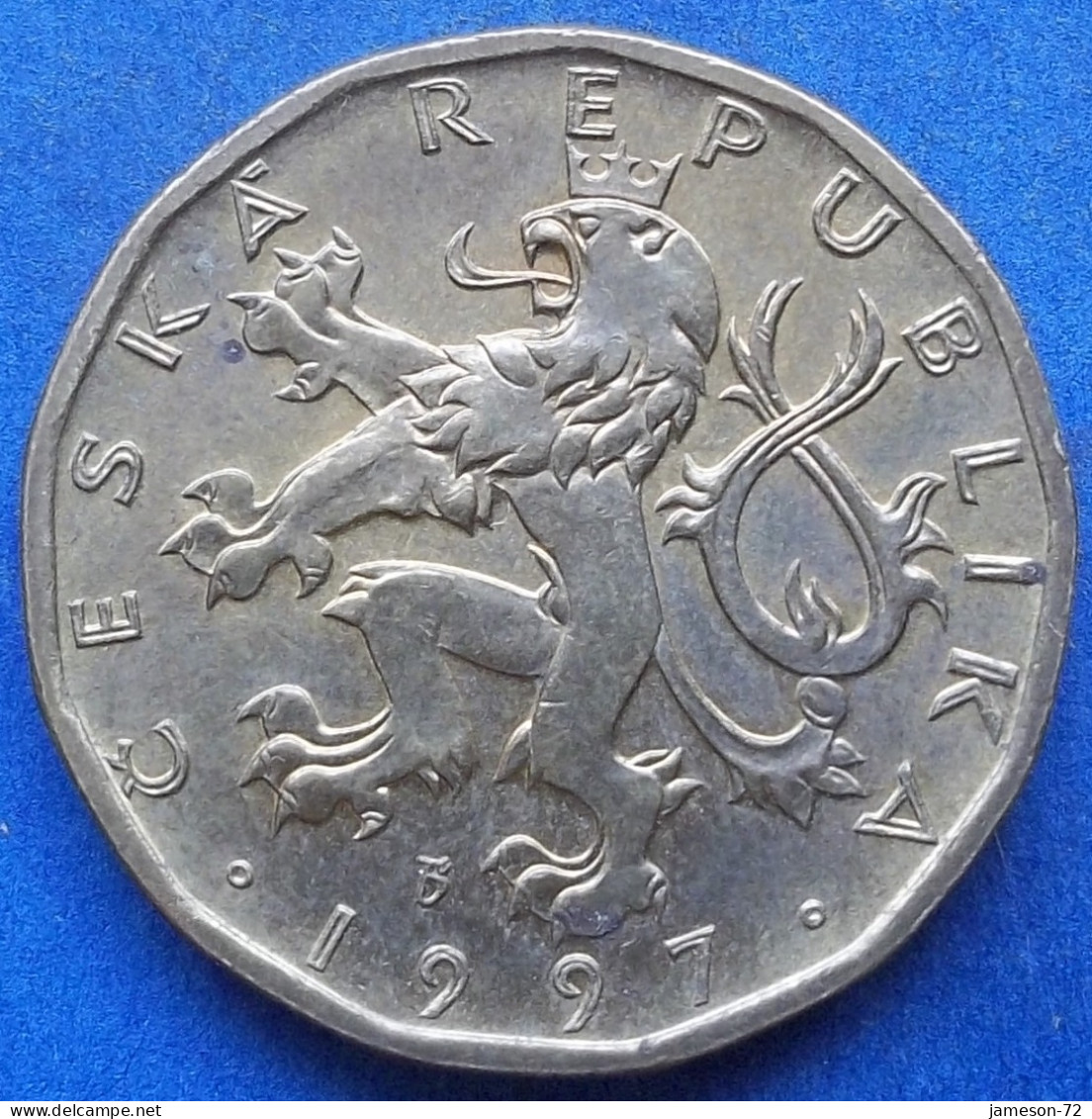 CZECH REPUBLIC - 20 Korun 1997 "St Wenceslas" KM# 5 Republic (1993) - Edelweiss Coins - Tchéquie