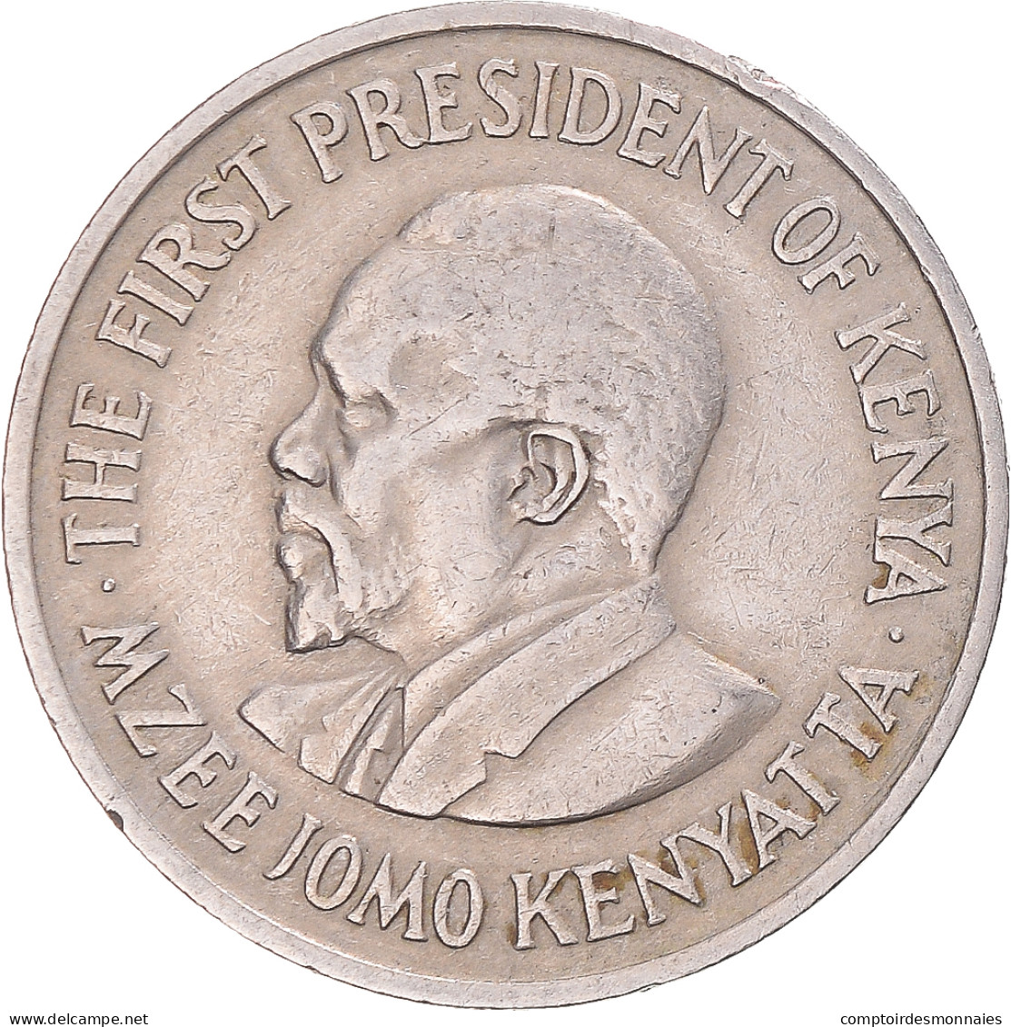 Monnaie, Kenya, 50 Cents, 1971 - Kenia